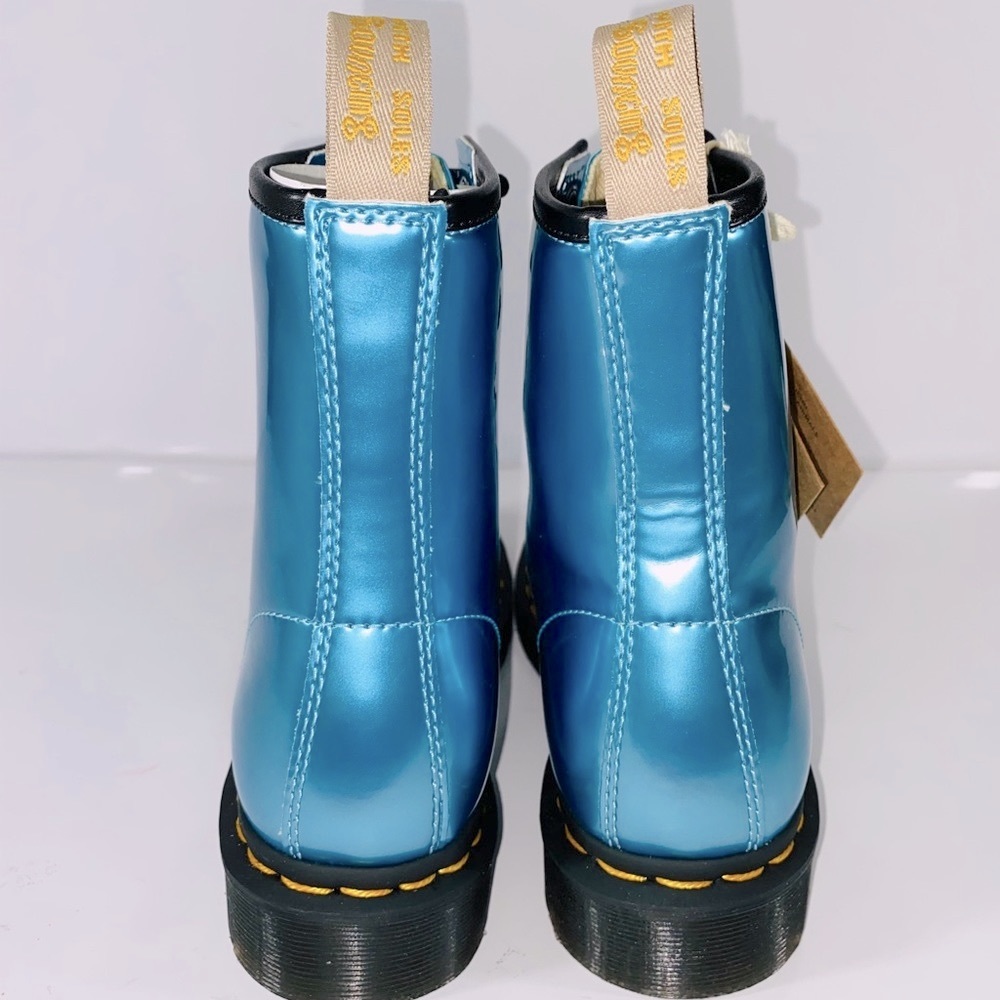 Dr. Martens Vegan 1460 Goldmix Blue - Picture 5 of 10